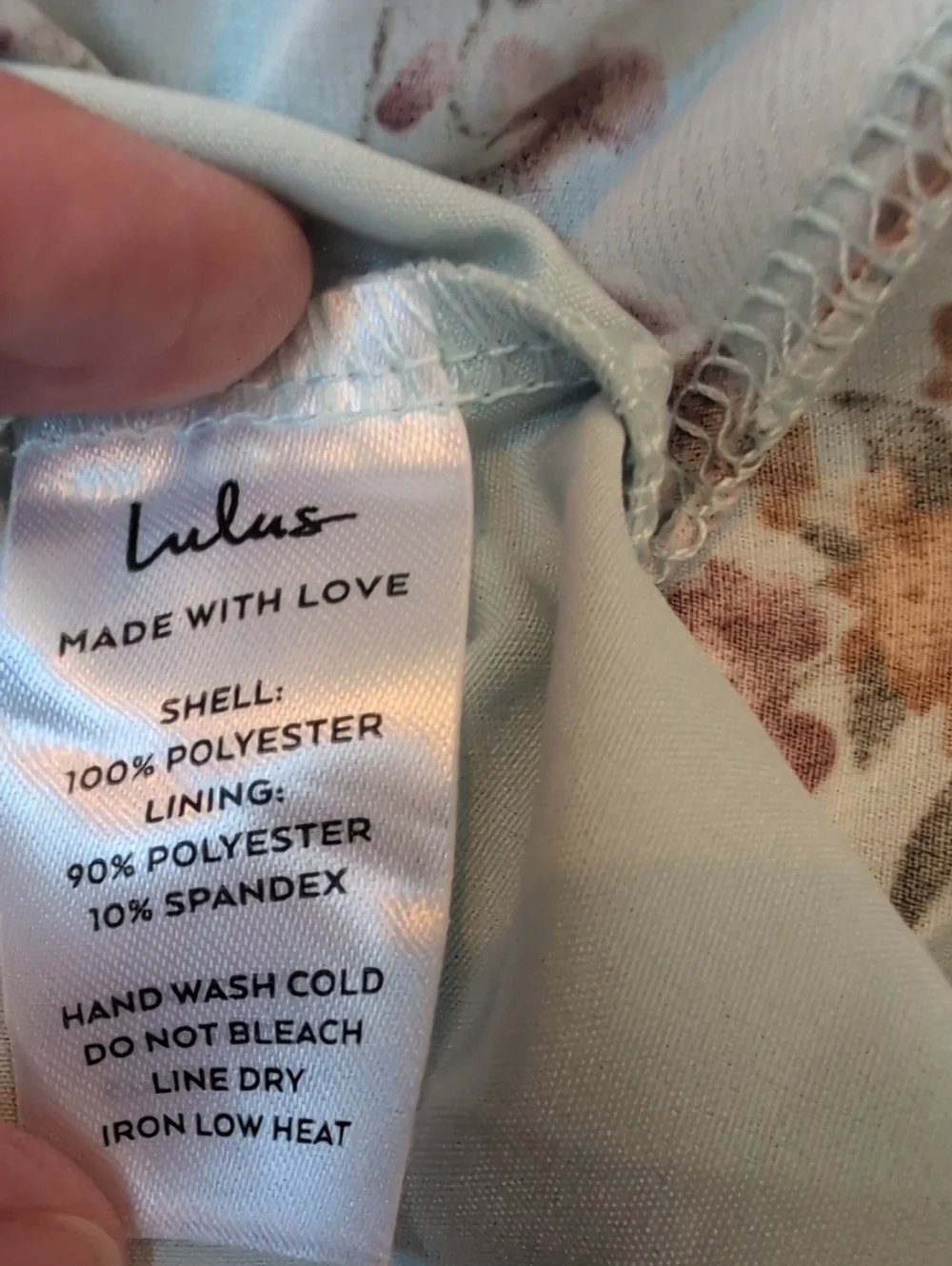 Lulu's Cascading Crush Pale Blue Floral Printed Tiered Bustier Midi Dress - Picture 9 of 13